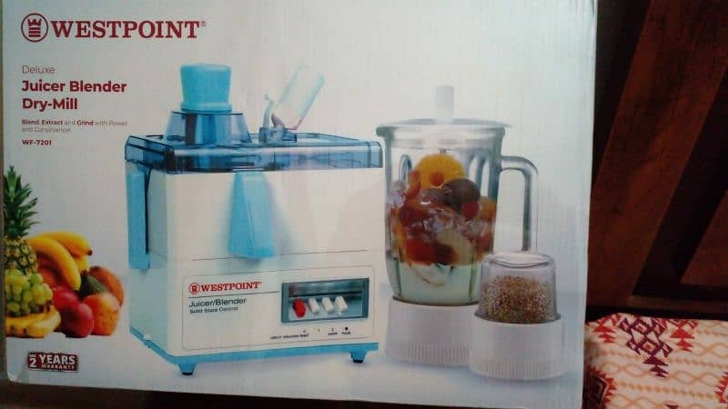 west point juicer blender dry mill wf-7201 new box pack 2
