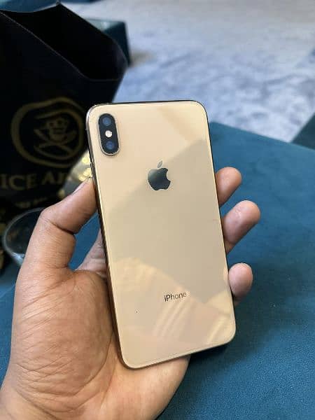 I phone X S Max pta approved 64 Gb battery health 83 condition 10by 10 1