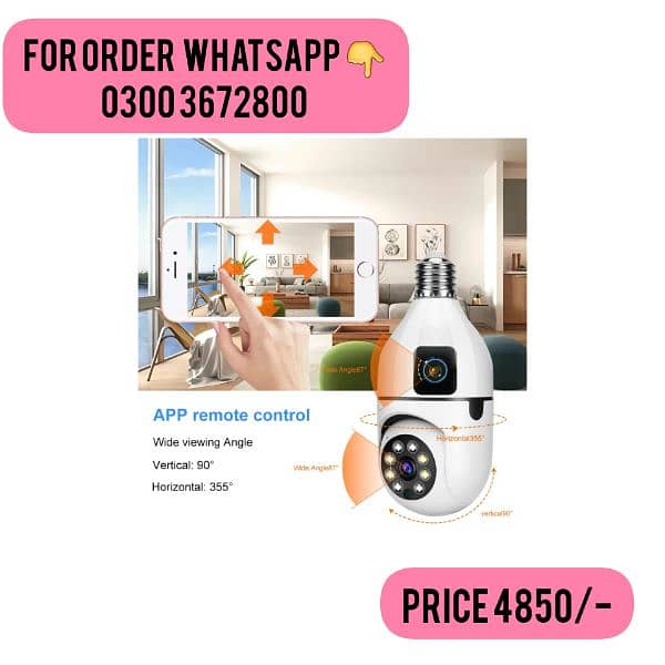 New A10 1080p Hd 2mp Wifi Mini Security Camera With Pix Link App 18