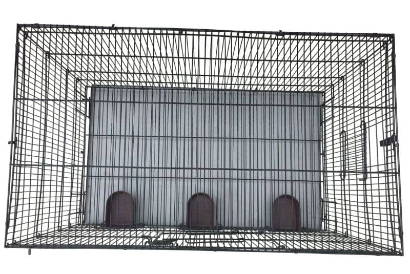 Birds cage 1.5 /2.5 full ready cage with all accessories colour black 5