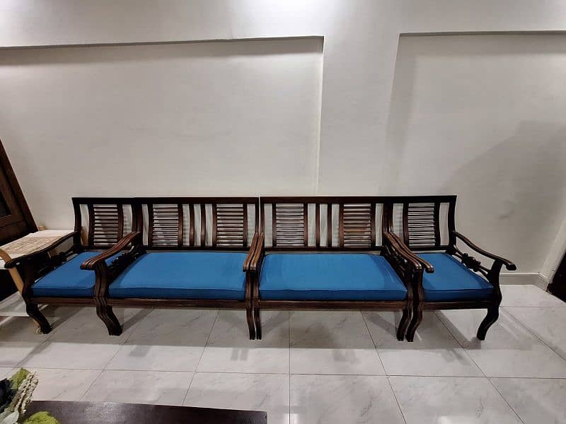 Sheesham wood sofa set 6 seater 0 3 3 4 3 5 0 1 1 0 7 2