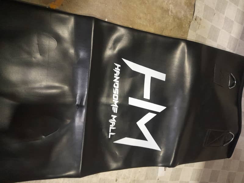 Boxing bag 4feet, punching gloves, Patti 9 feet, Metal chain available 1