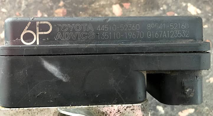 TOYOTA ABS ADVICS 6P 0