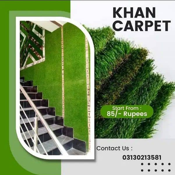 Artificial Grass Carpet - Astro Turf Field Grass - Turkish Green Truf 4
