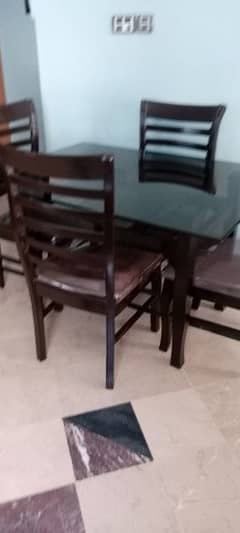 4 Chair Dining Table 0