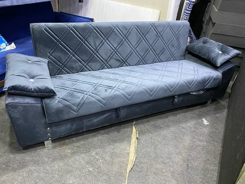 Wooden Sofa Cum Bed - Free Home Delivery 0