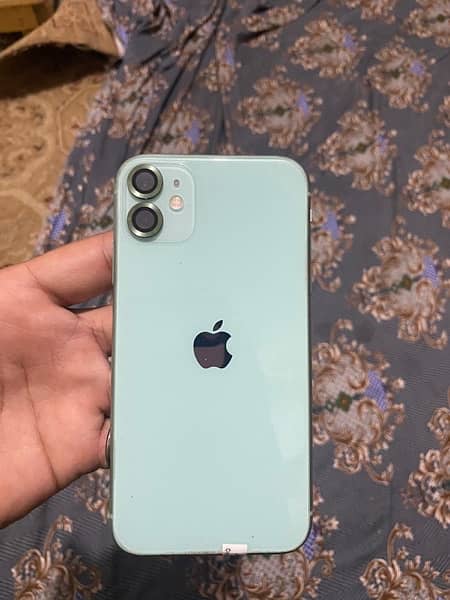 Iphone 11 jv 64 gb new condition most demandable colour Green 1