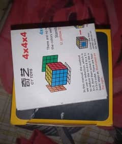 4x4 rubic cube with box 0