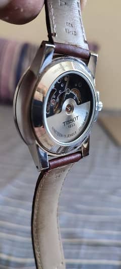 Tissot T-Sport Back Brown Leather Strap Watch T098.407. 16.032. 00