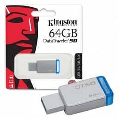 KINGSTON USB 64GB | CONDTION NEW | BOX PACK | SALE |