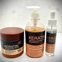 Hair keratin treatment 0