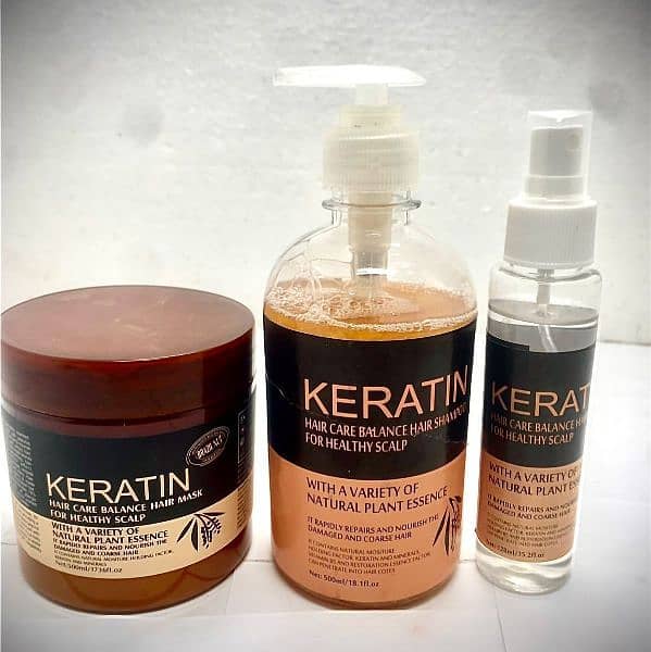 Hair keratin treatment 0
