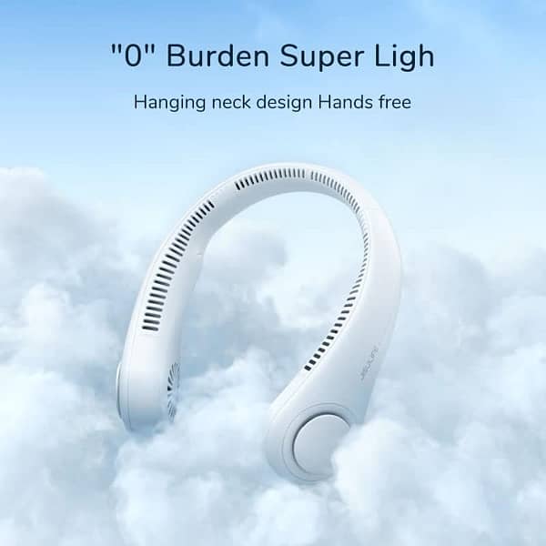 Neck Fan Portable Bladeless Hanging Neck Rechargeable 3
