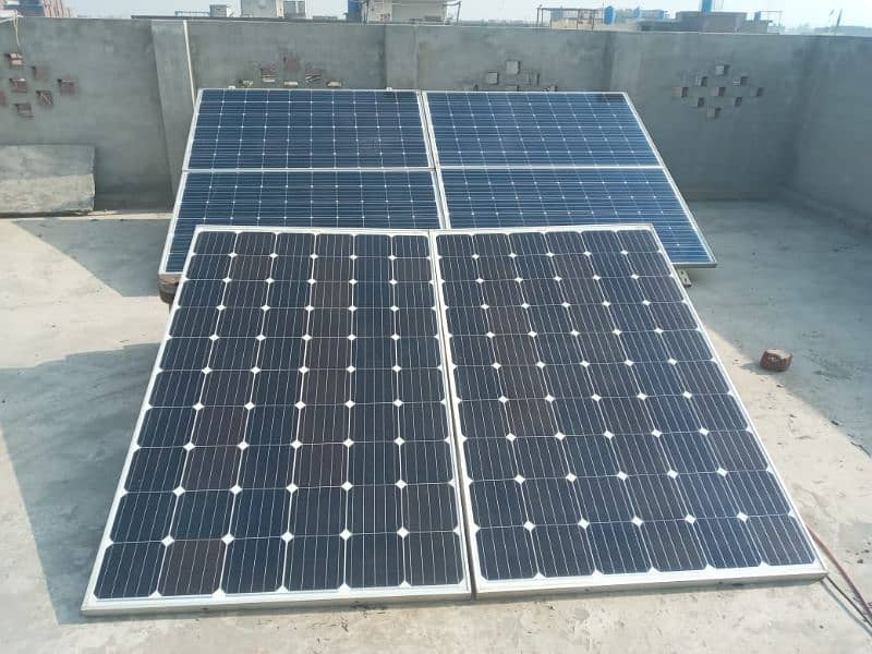 Solar plates 6 pices and UPS 3 KV desi for sale03127153148 1