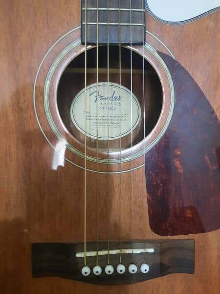 Fender Semi acoustic CD140SCE Guitar 4