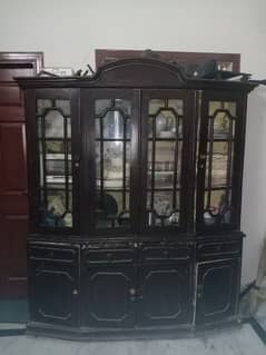 All wooden showcase for sale. ,, 0