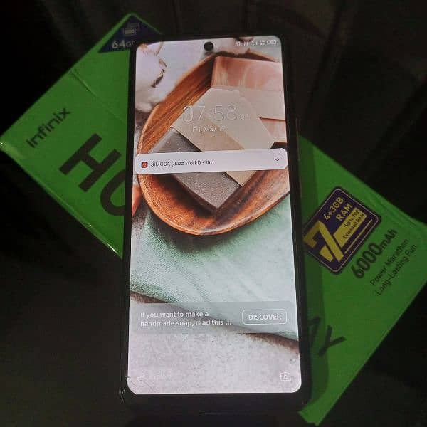 Infinix hot 12play With Box 3