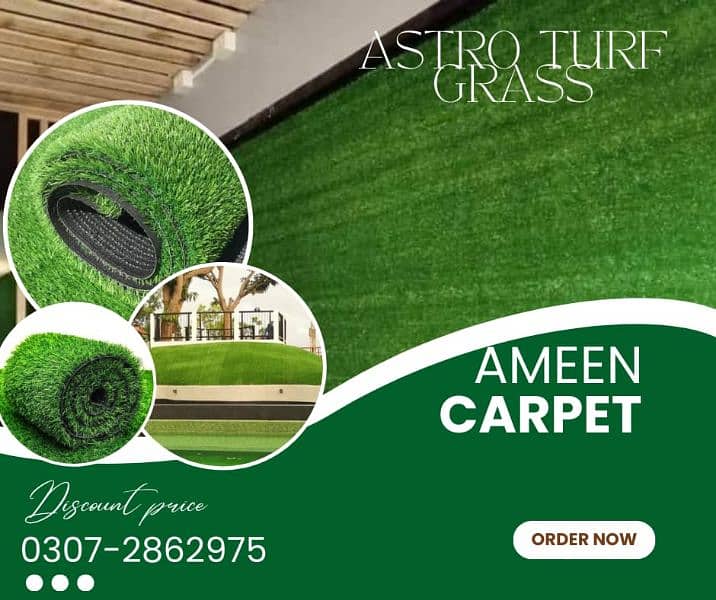 Field Grass - Astro Turf - Artificial Garss Fully Synthetic Roof Grass 0