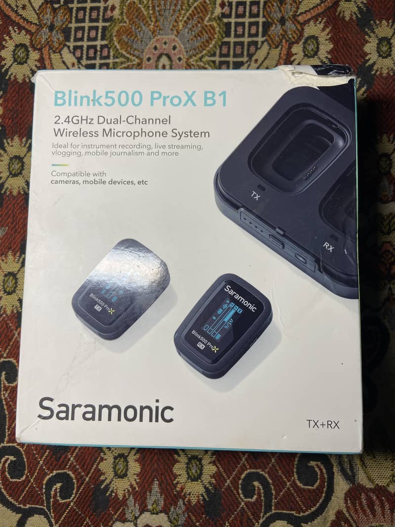 Saramonic Blink 500 ProX B1, Wireless microphone 4