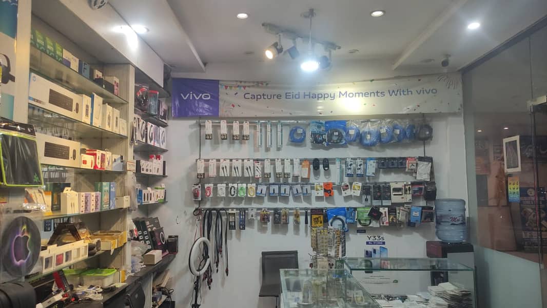 Prime Mobile Accessories Shop for Sale in Bahria Town Lahore - Only 10 2