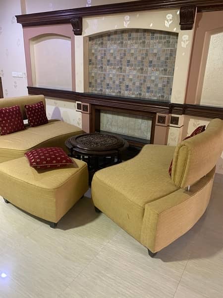 sofa set with mini Tables 2