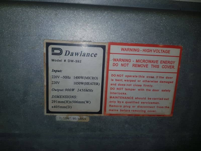 Dawlance Cooking Expert Microwave Heat Gun Issue 6