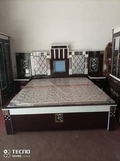 four pic/ Double Bed set / King size Bed set / Master Dressing Bed set 0