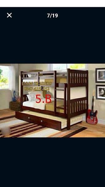 Bunk beds, kids double triple beds 3