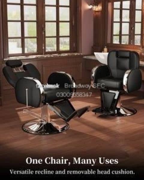 Salon Chair Saloon Chair Facial bed Manicure pedicure Shampoo unit 3