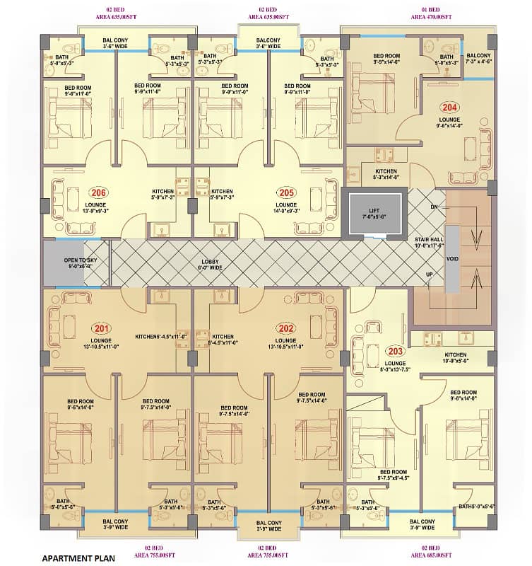 470 Square Feet Flat For Sale In Faisal Margalla City Islamabad 8