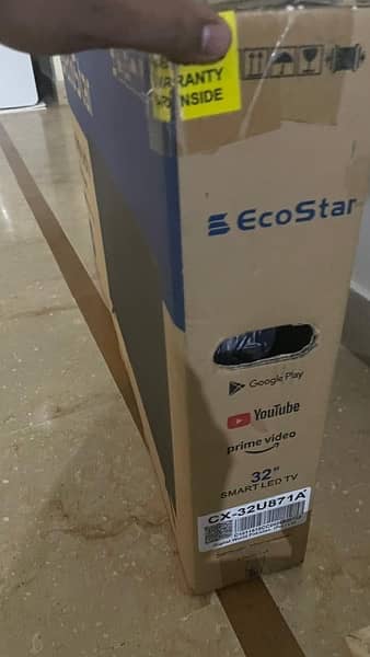 32 inch LED Ecostar Android TV Boxed Packed 1