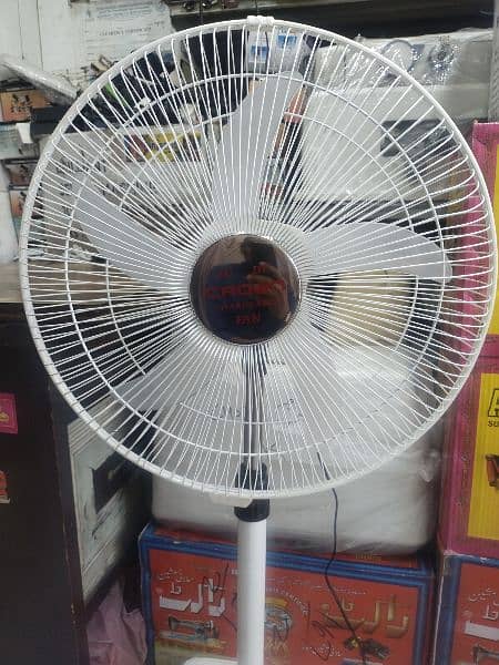 Crown AC DC stand fans 1