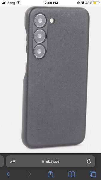 S23 back case ISY black 1