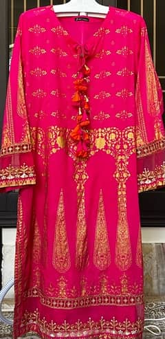 Junaid Jamshed 2 piece dress