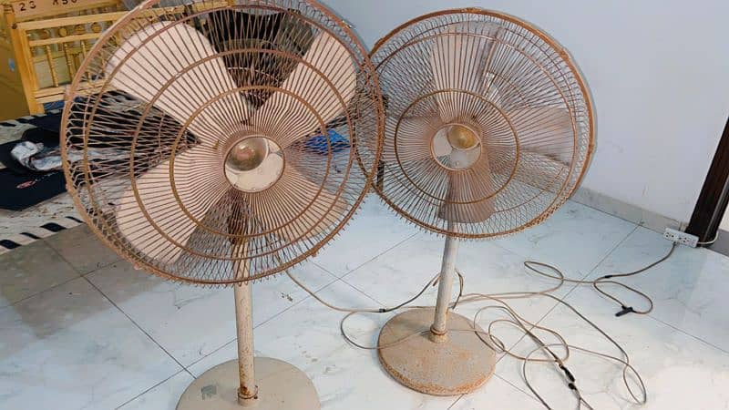 two fans in working conditions 1