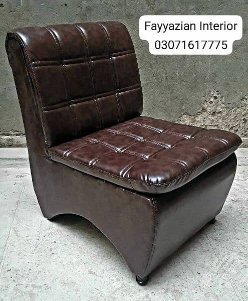 Single Seater Sofa/Office Sofa/Visitor Sofa/Puff Sofa/Sofa 3