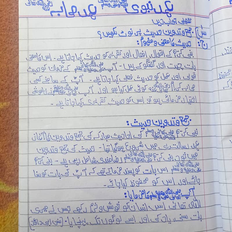 Writting Assignment In Urdu and English 6