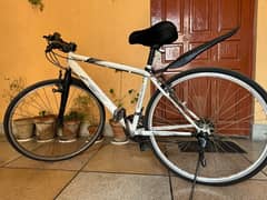 Imported cycle Light weight, Shimano Gears with Imported Helmet