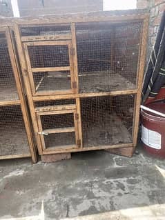 Wood Cages Available for Sale