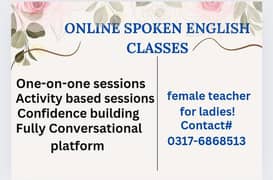 Spoken English Language Online Classes 0