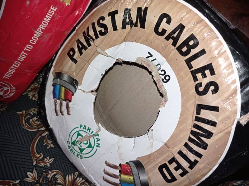 Pakistan Cabel 7/29 and 450/750 UPVC 4mm2 cables 2