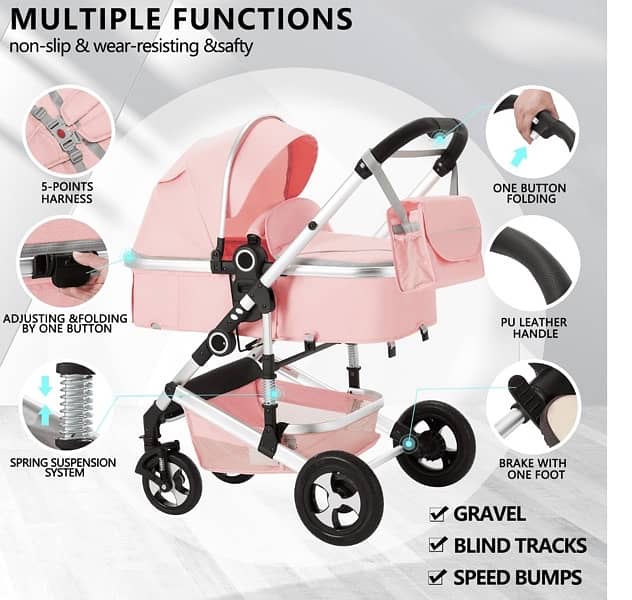 Baby Stroller | Baby Pram | Pram for Sale | Kids Walkers 7