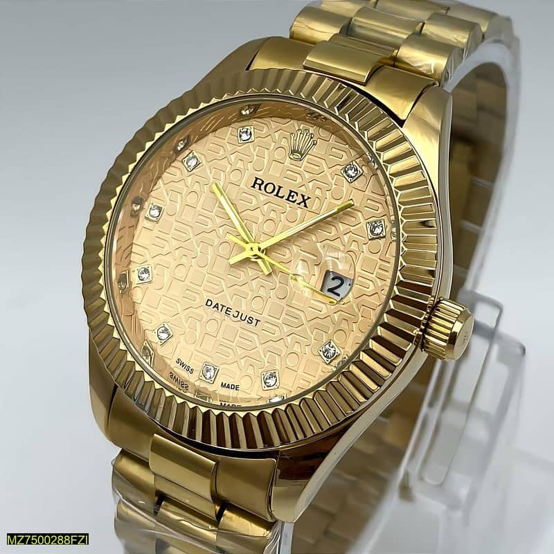 Rolex formal analog watch 3