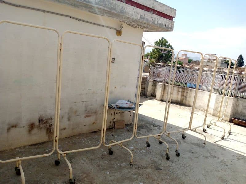 Iron Pipe stand use for partition for Sale 3