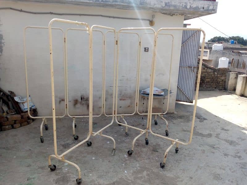 Iron Pipe stand use for partition for Sale 4