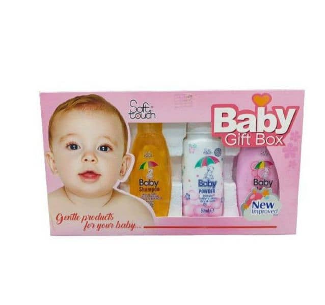 Pack Of 4 Soft Touch Baby Gift Box 1