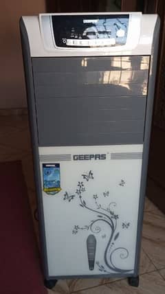Geepas GAC 9442 10/10 condition with remote control,box and ice bottle