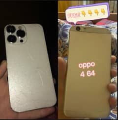 free oppo phone bye i phone xr converted to 13pro 128 gb 74 health