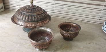 antique copper bartan