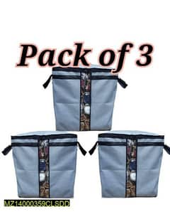 dust proof storage bags, pack of 3 (cash on delivery)